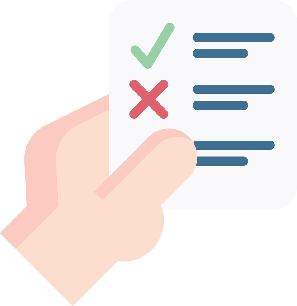 approved illustration design vector