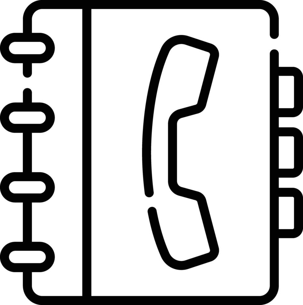 phone book illustration design vector