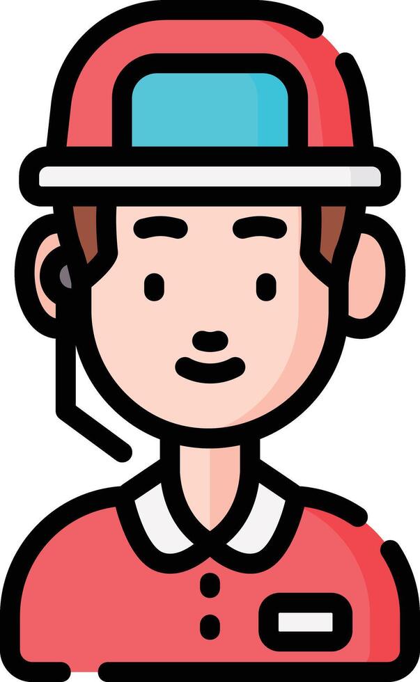 customer service illustration design vector