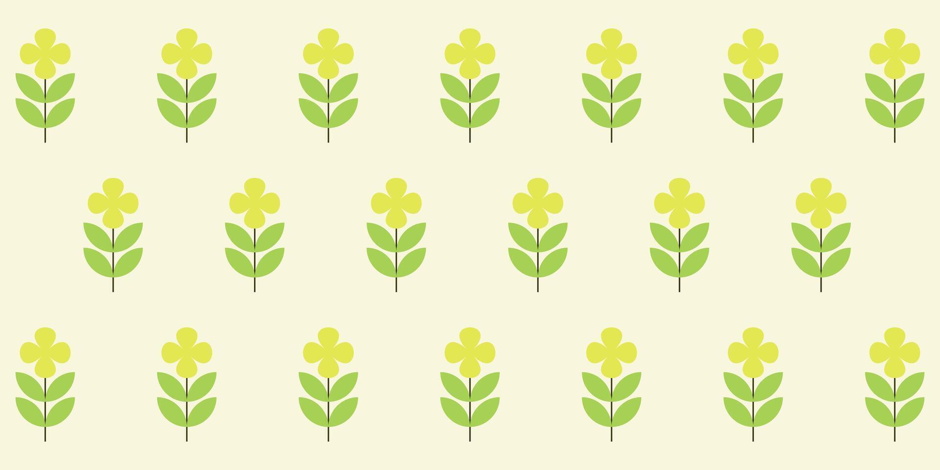 geometric flower. plant abstract, bauhaus style vector