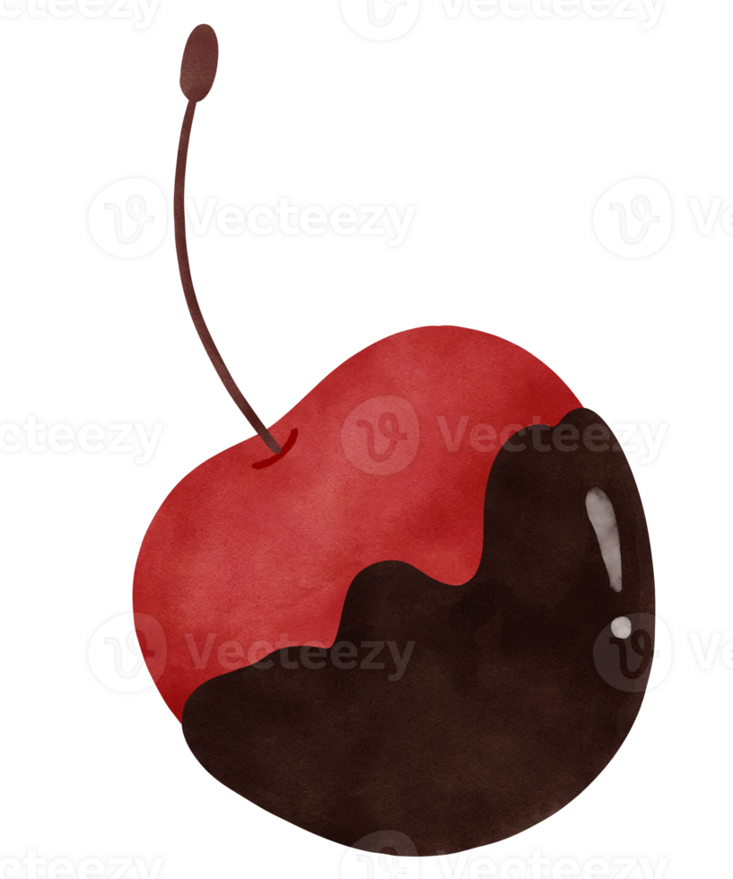 Cherry with Chocolate png