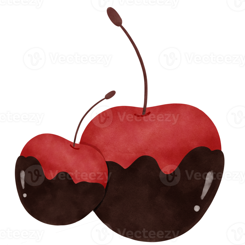Cherry with Chocolate png