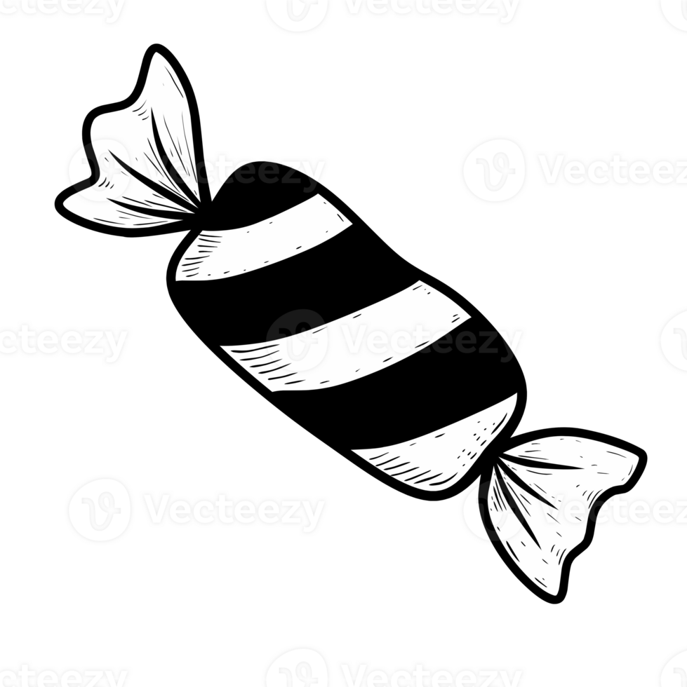 Sketch Illustration of candy png