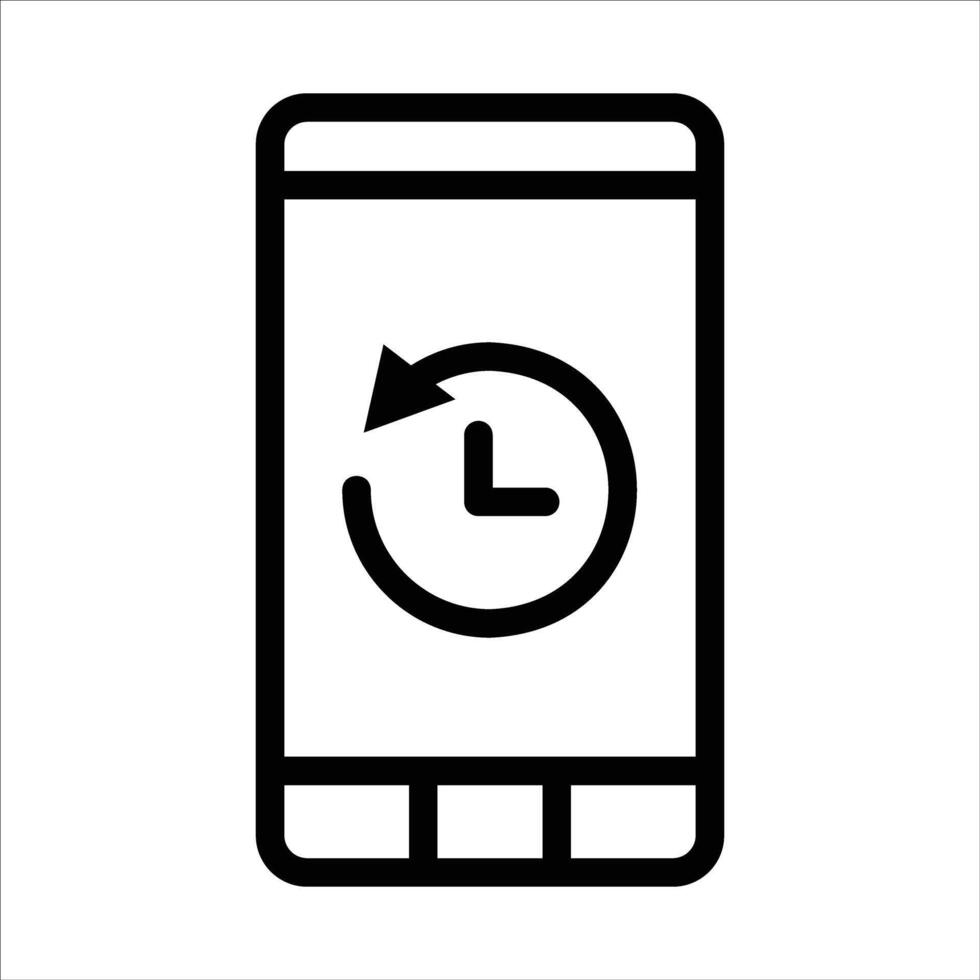 sync in flat design style vector
