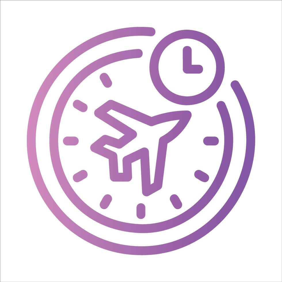 flight in flat design style vector