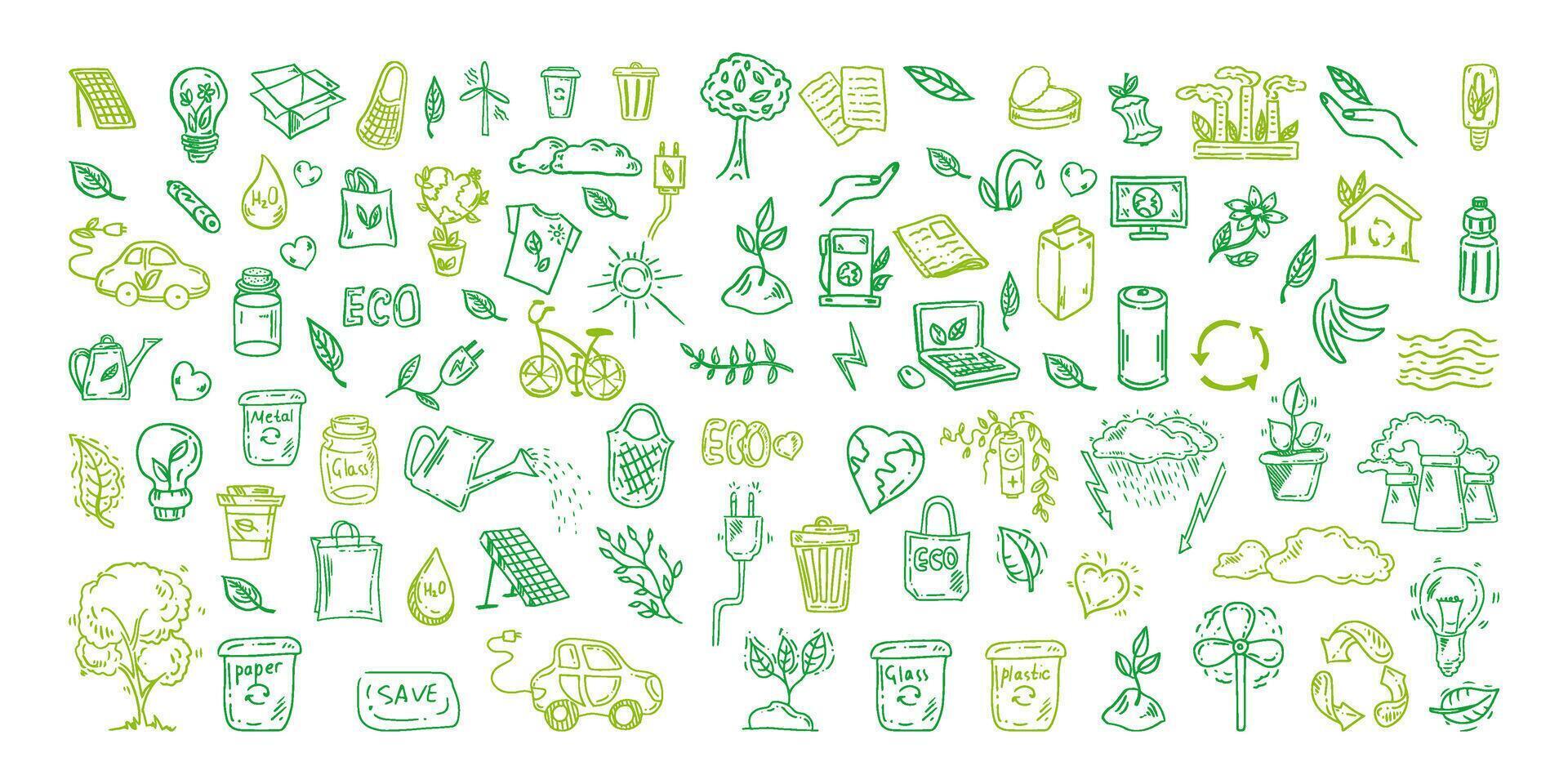 Simple sketch line style elements. Doodle cute ink pen line elements isolated on white background. Doodle arrow, heart, star, decoration symbol, icon set. vector