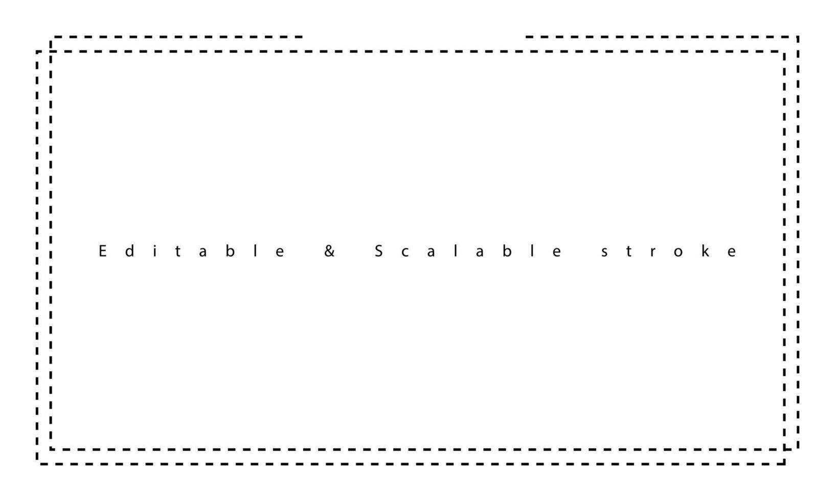 Border frame line illustration page on white background. vector
