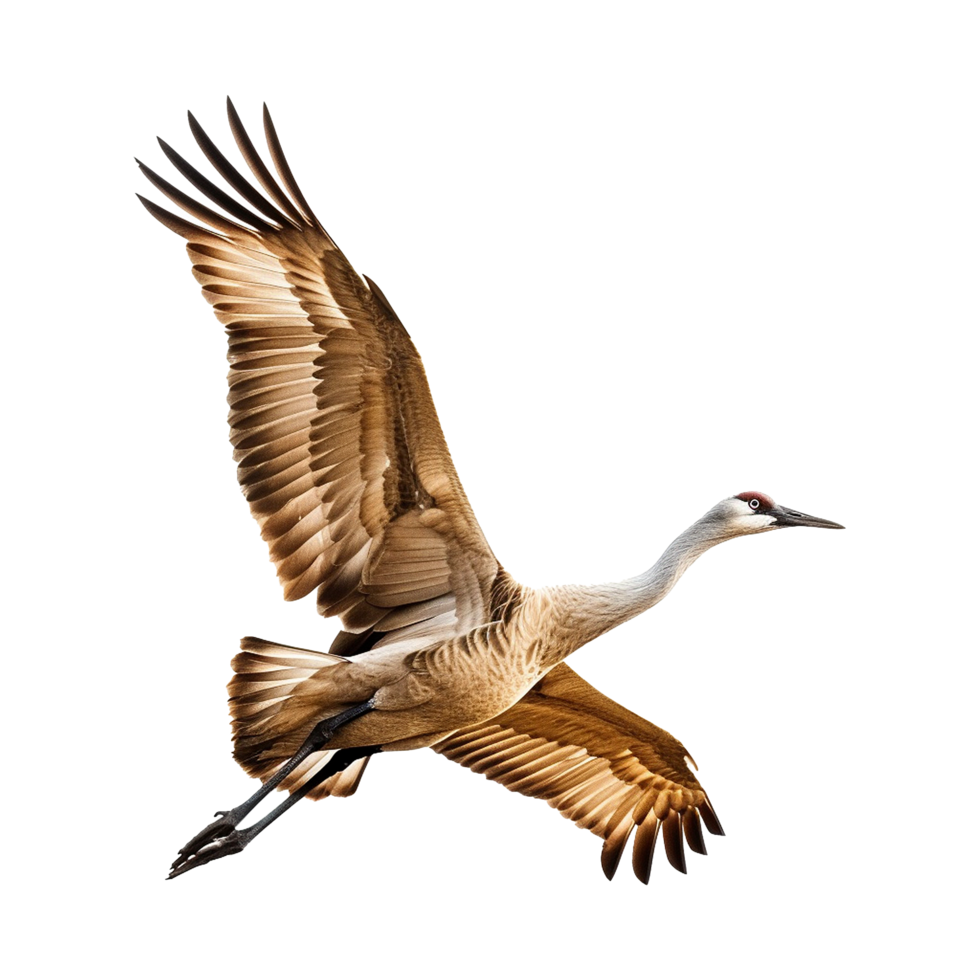 Migratory Bird isolated on transparent background png