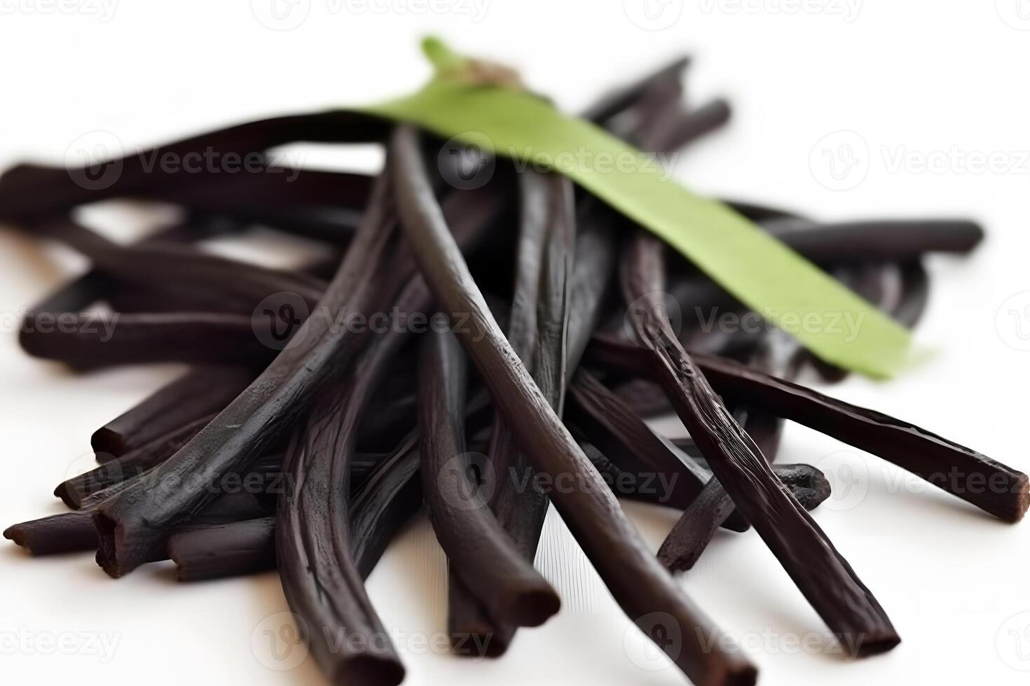 Aromatic vanilla sticks. Neural network photo