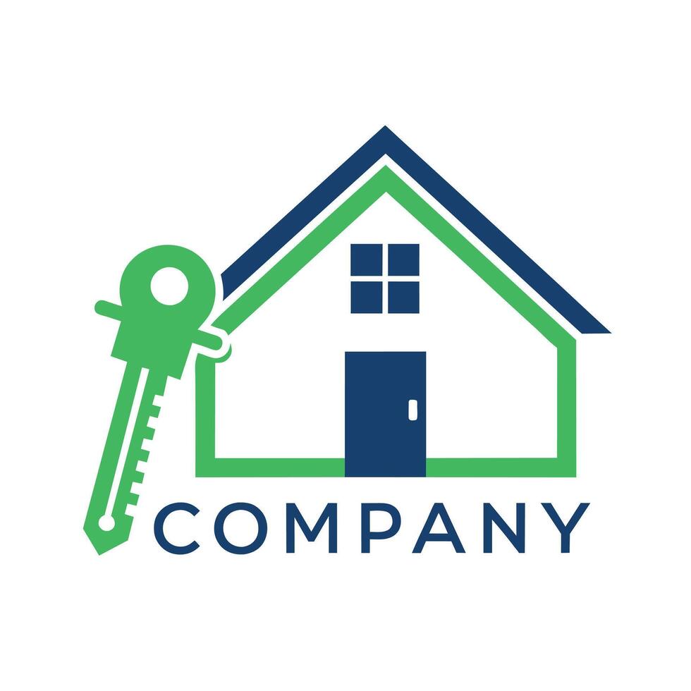 Creative Logo Design for real estate company vector