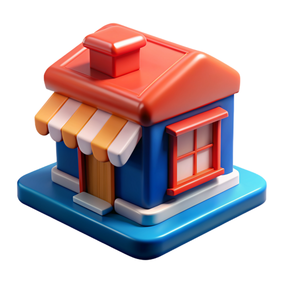 Book Store 3d Image png