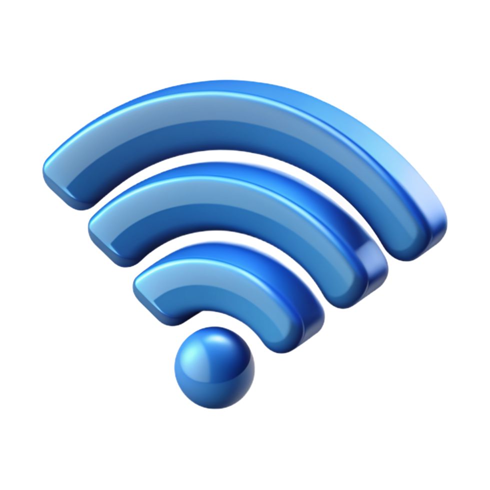 Wifi Signal 3d Element png