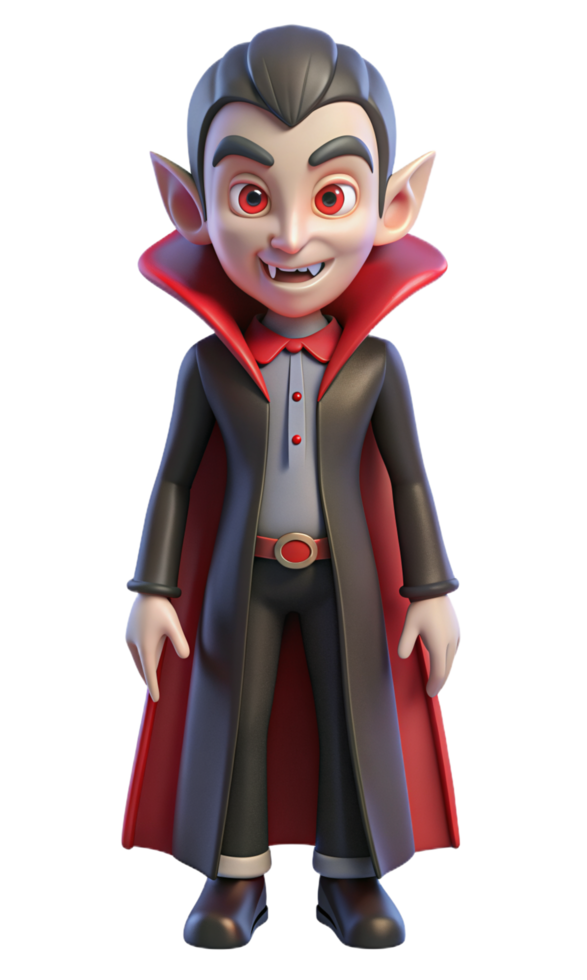 Vampire Man 3d Character png