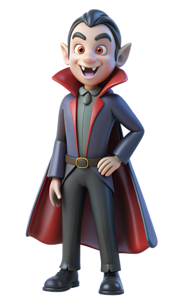Vampire Man 3d Image png