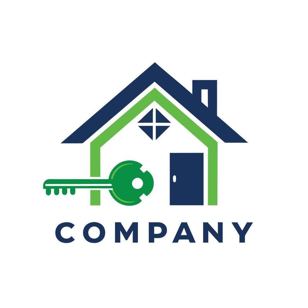 Creative Logo Design for real estate company vector