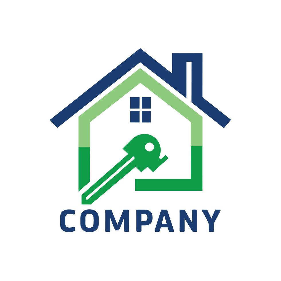 Creative Logo Design for real estate company vector