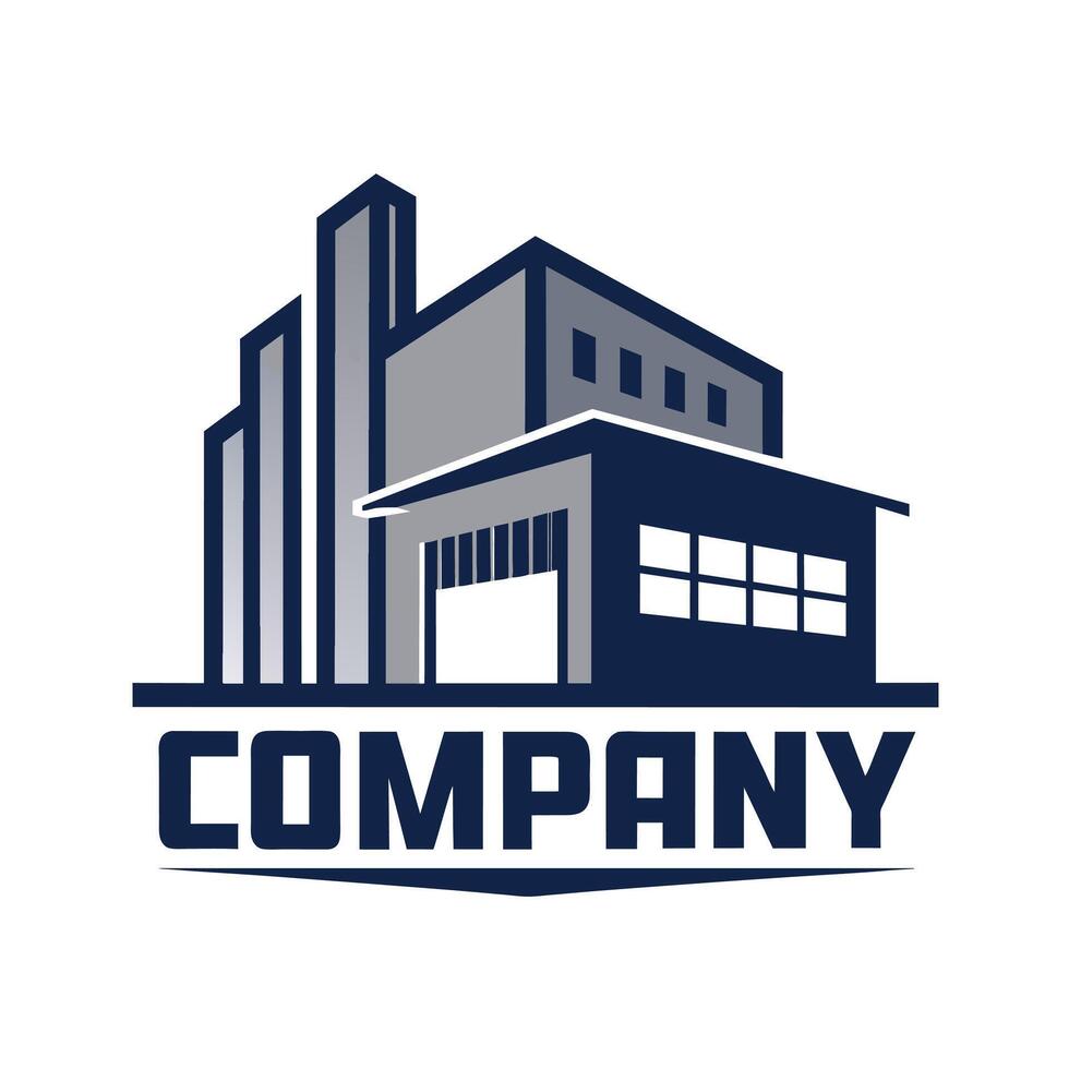 Creative Logo Design for real estate company vector