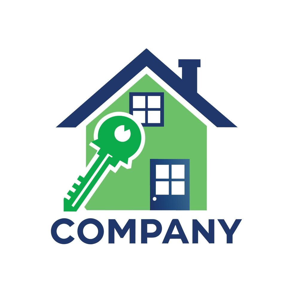 Creative Logo Design for real estate company vector
