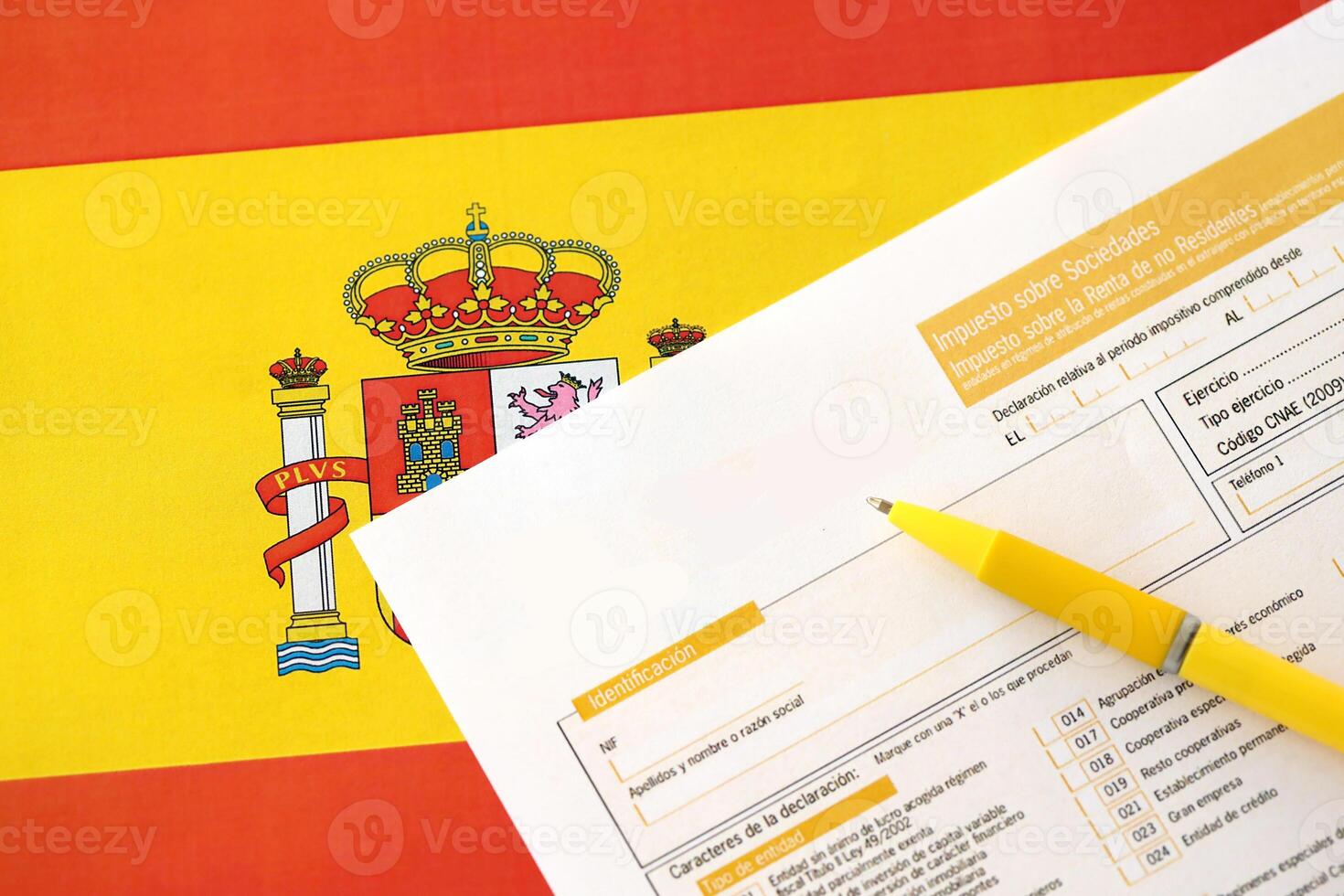 Modelo 200 spanish tax form for corporate income tax for non resident photo