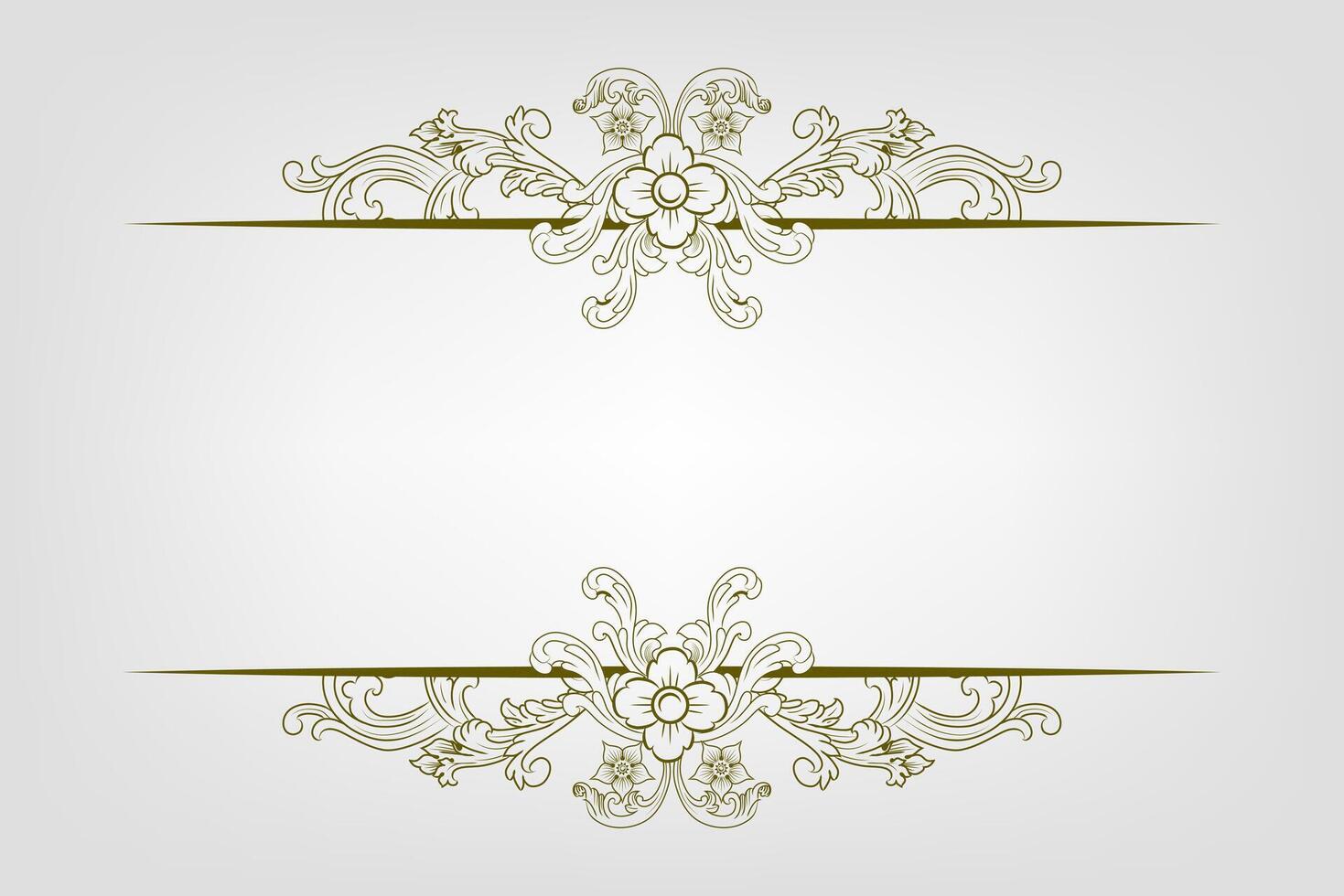 Classic Vitage Wedding Ornaments Frames Separator Elements Classic Vintage Wedding Invitation Hand Drawn Ornate the Calligraphy Poster Victorian Style vector