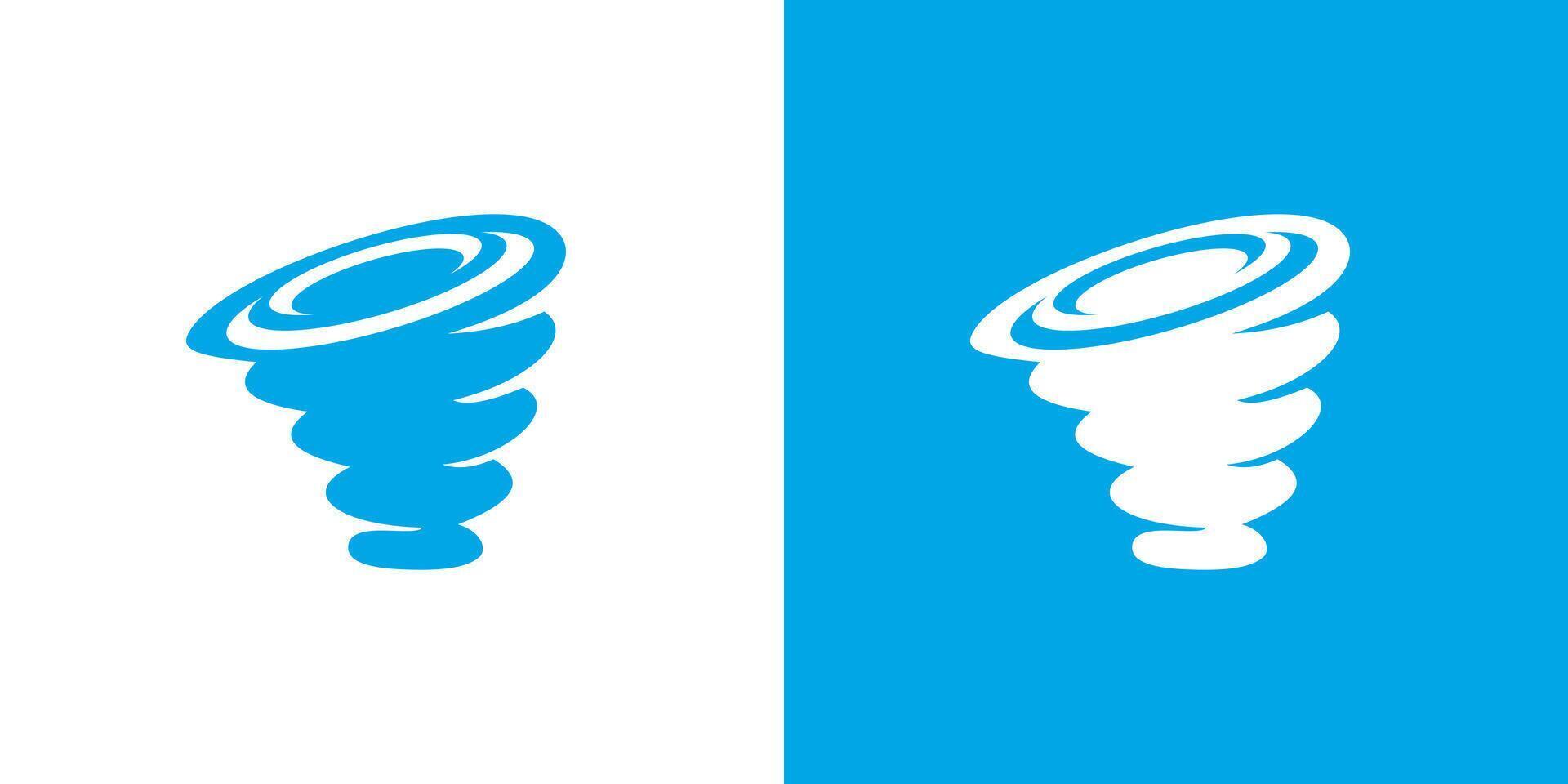 Tornado logo icon . abstract sign cyclone funnel background illustration vector