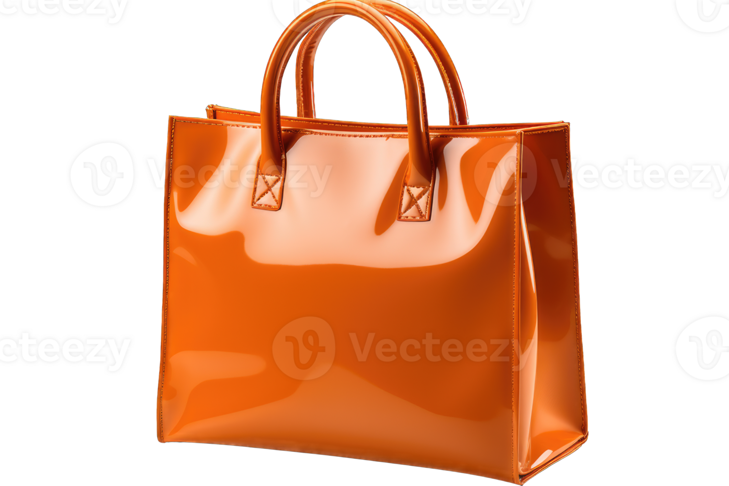 Ladies bag orange color transparent background png