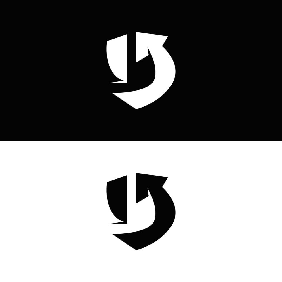 Minimal Initial D Letter Logo Modern And Luxury Geometric Design Icon Template Element vector