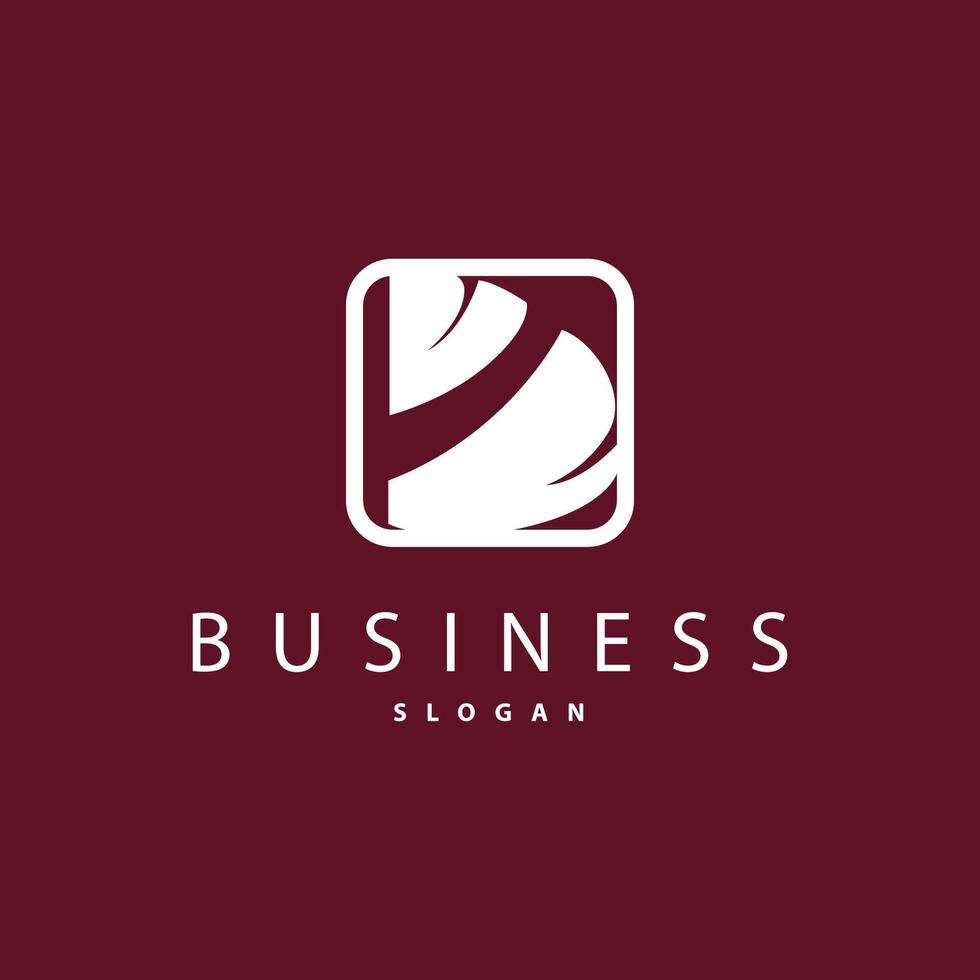 Minimal Initial D Letter Logo Modern And Luxury Geometric Design Icon Template Element vector