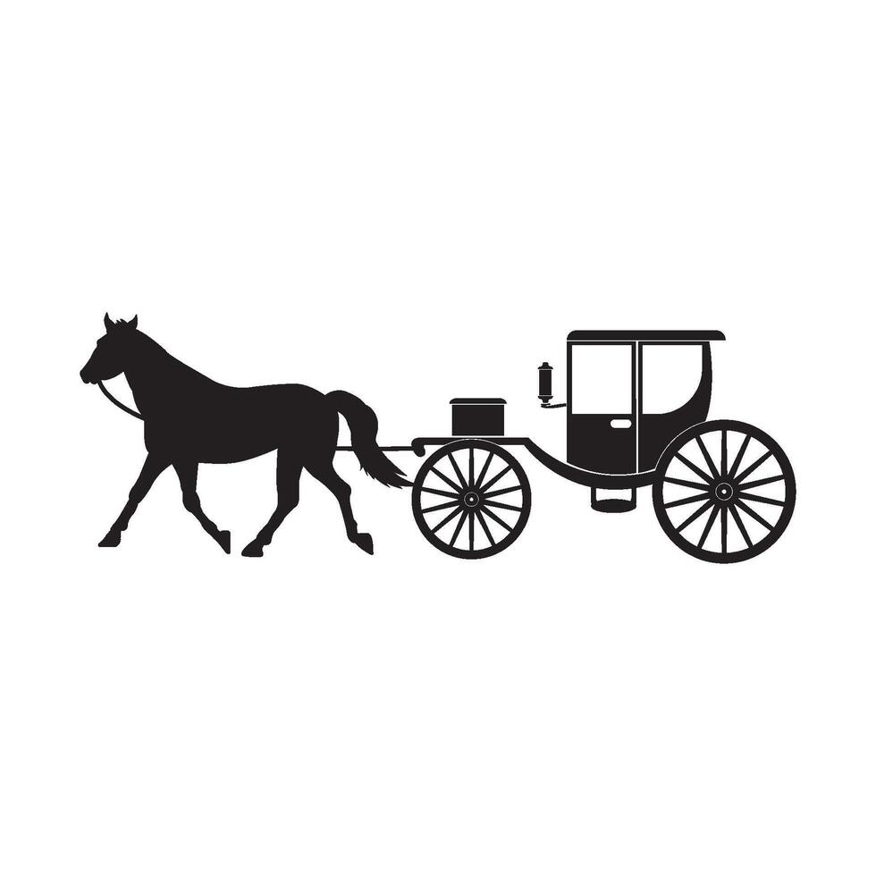 carriage icon design vector