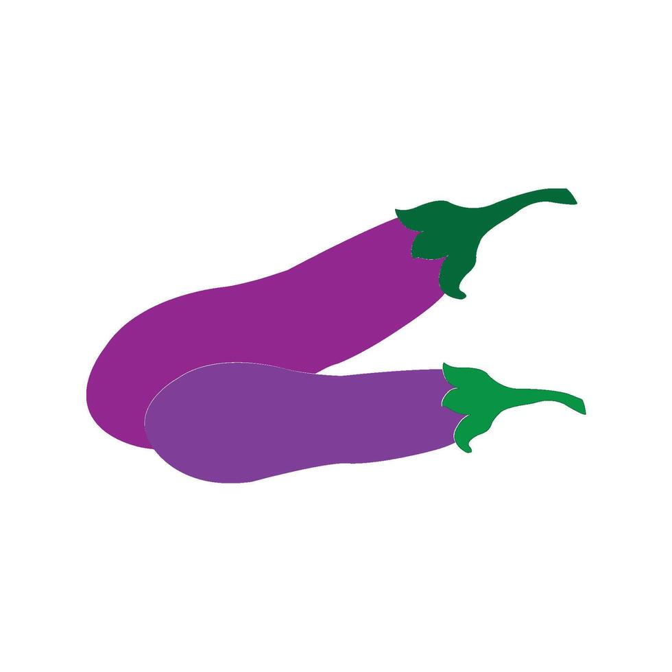 eggplant icon design vector