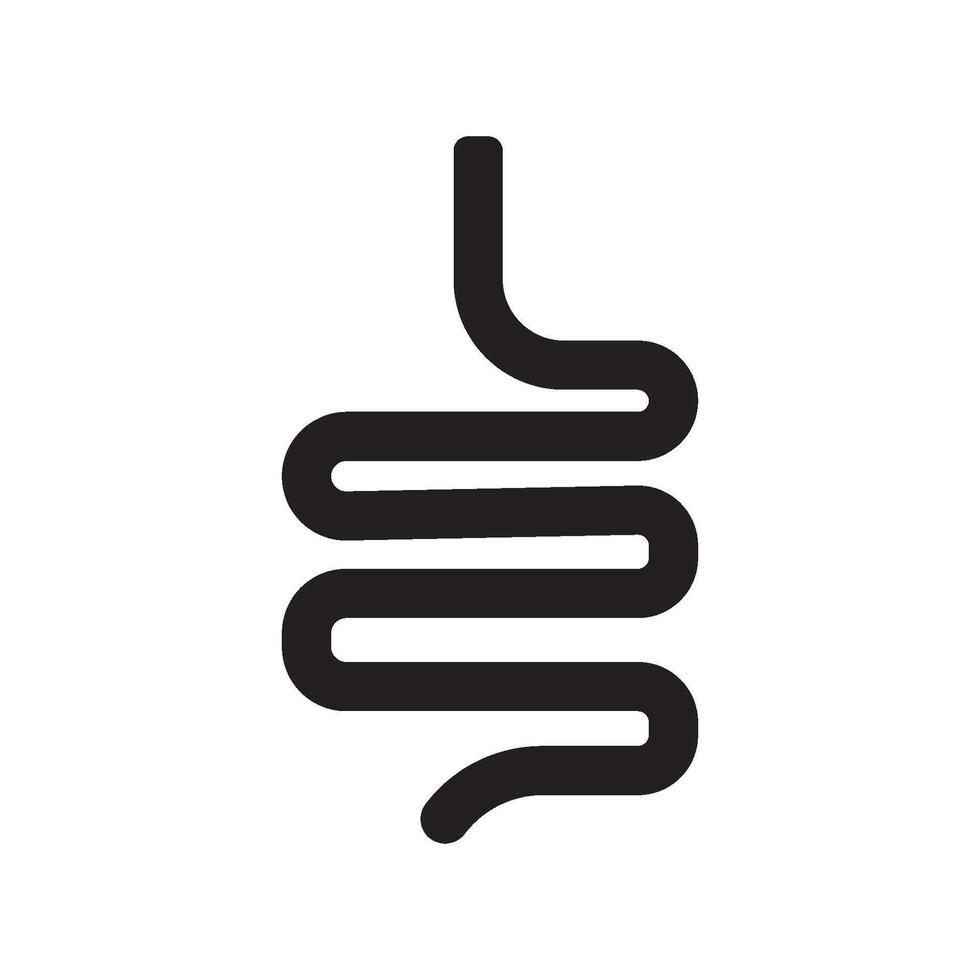 intestines icon design vector