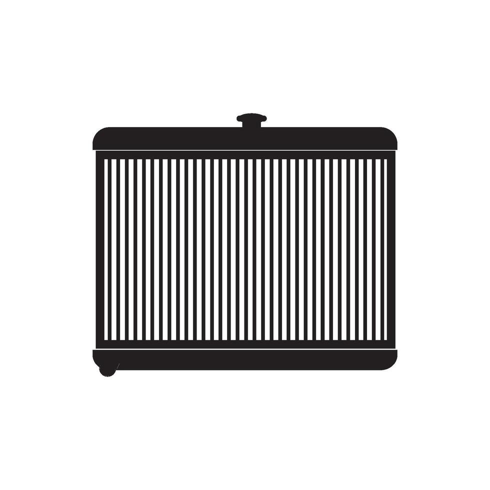 radiator icon design vector