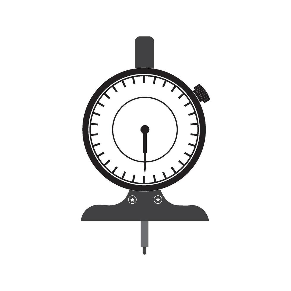 Dial indicator icon vector