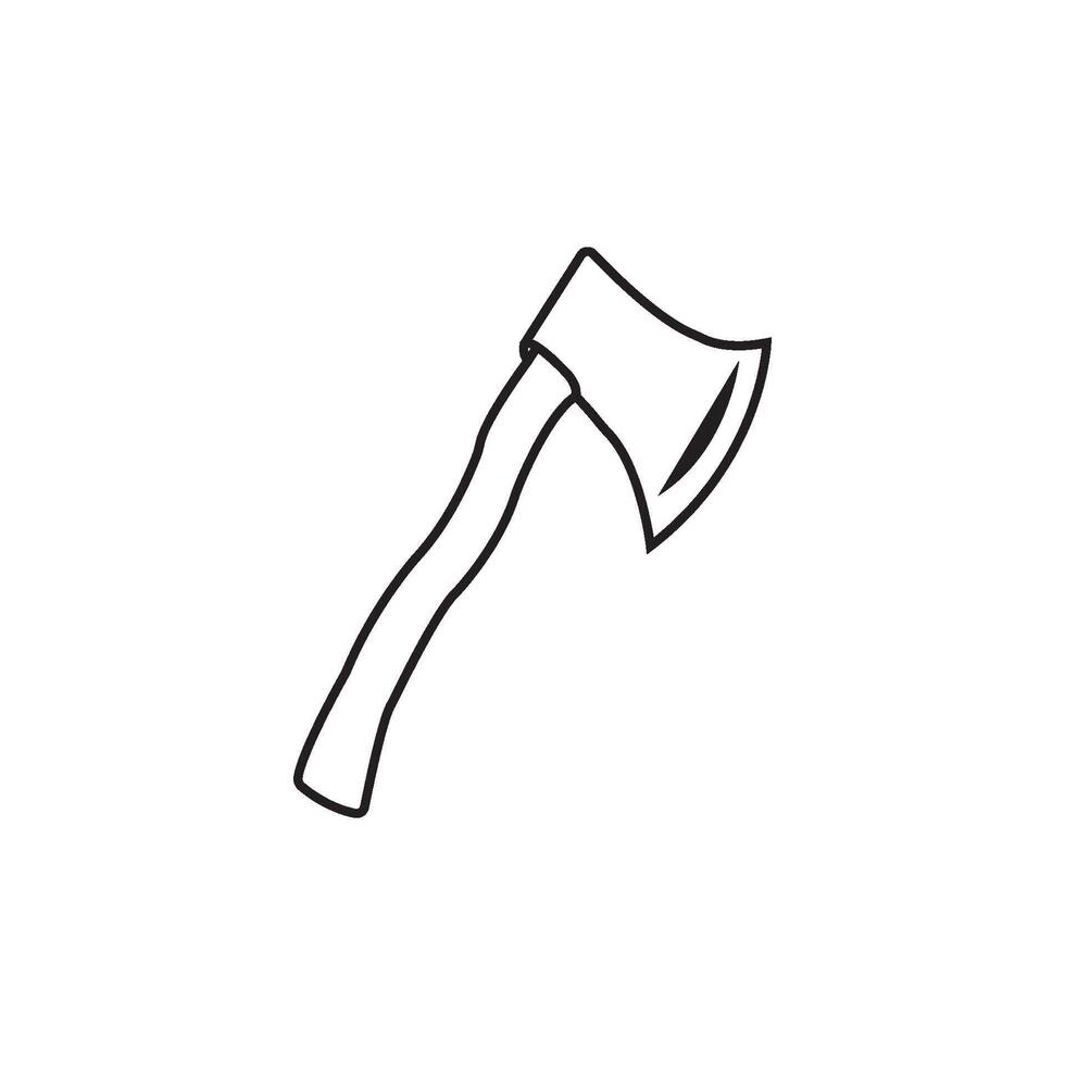 Axe icon design vector