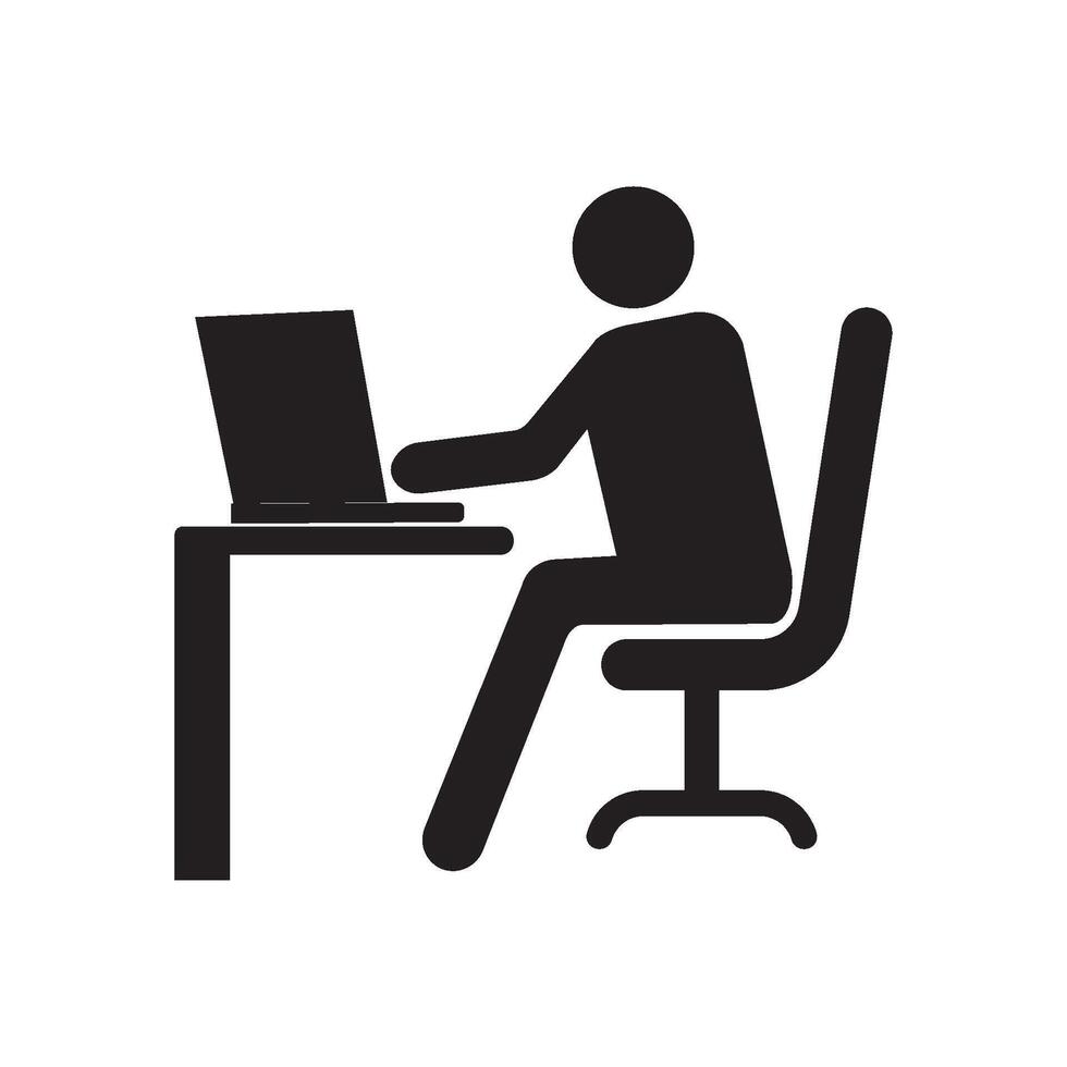 work from home logo vector