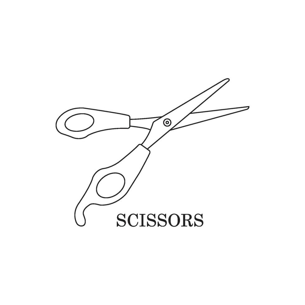 scissors icon design vector