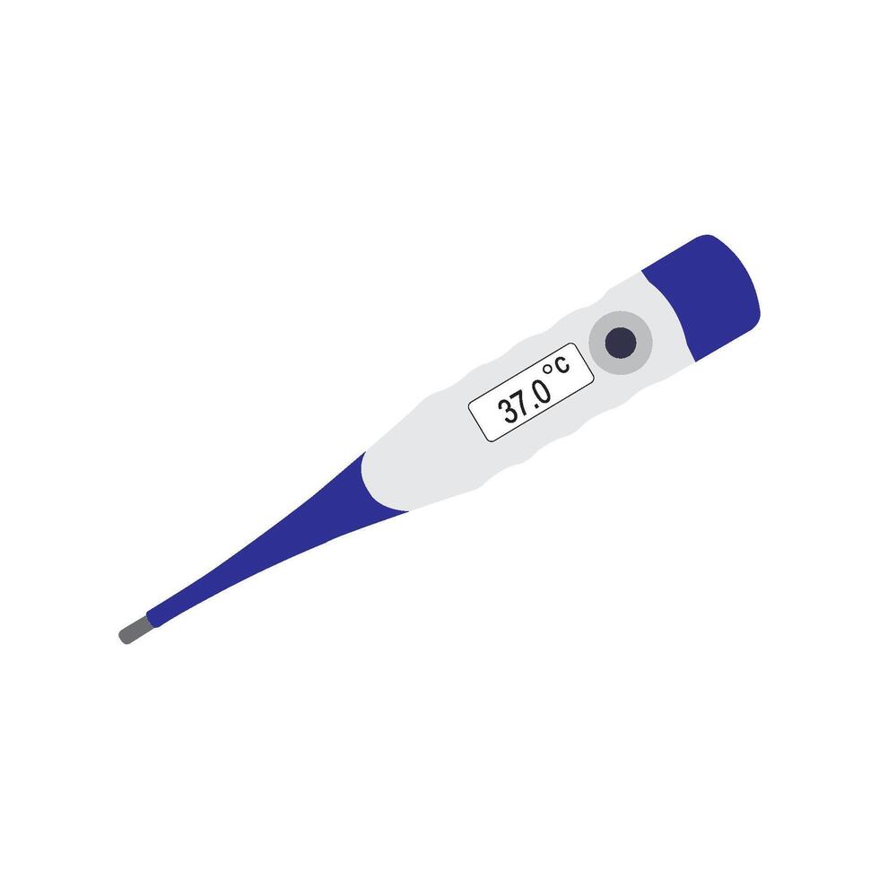 digital thermometer icon vector