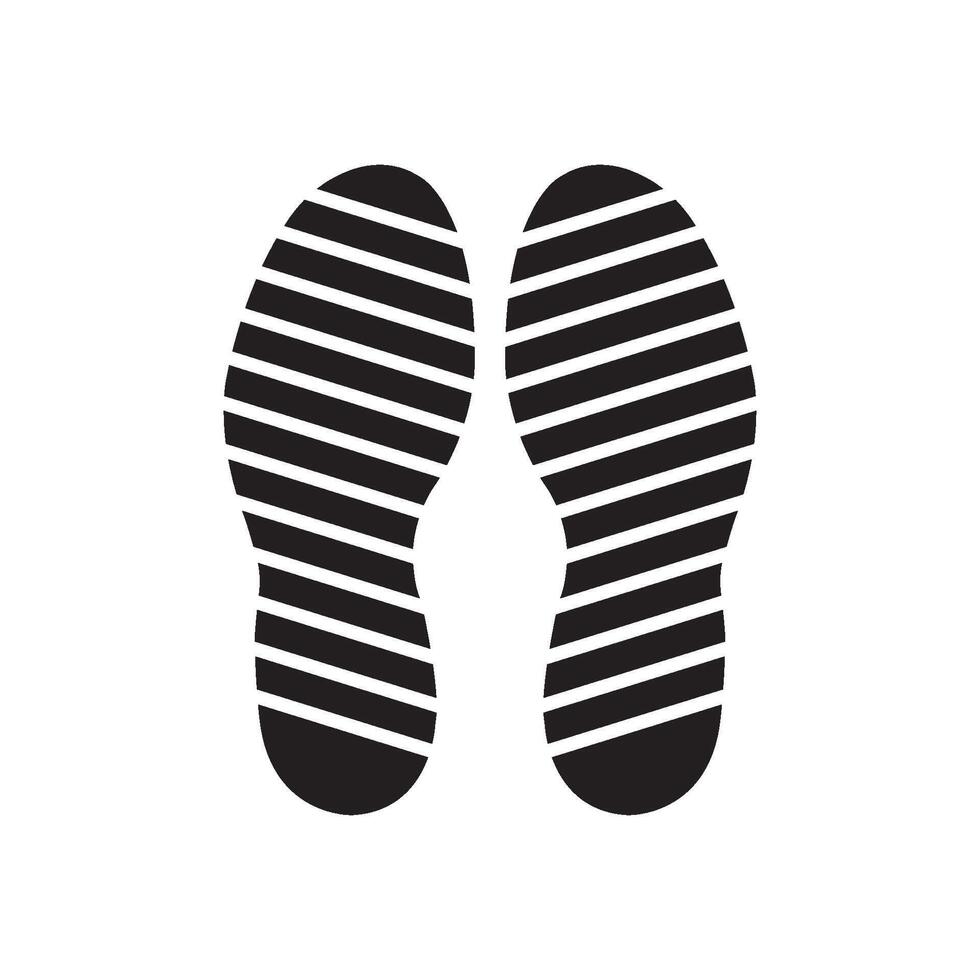 shoe sole icon vector