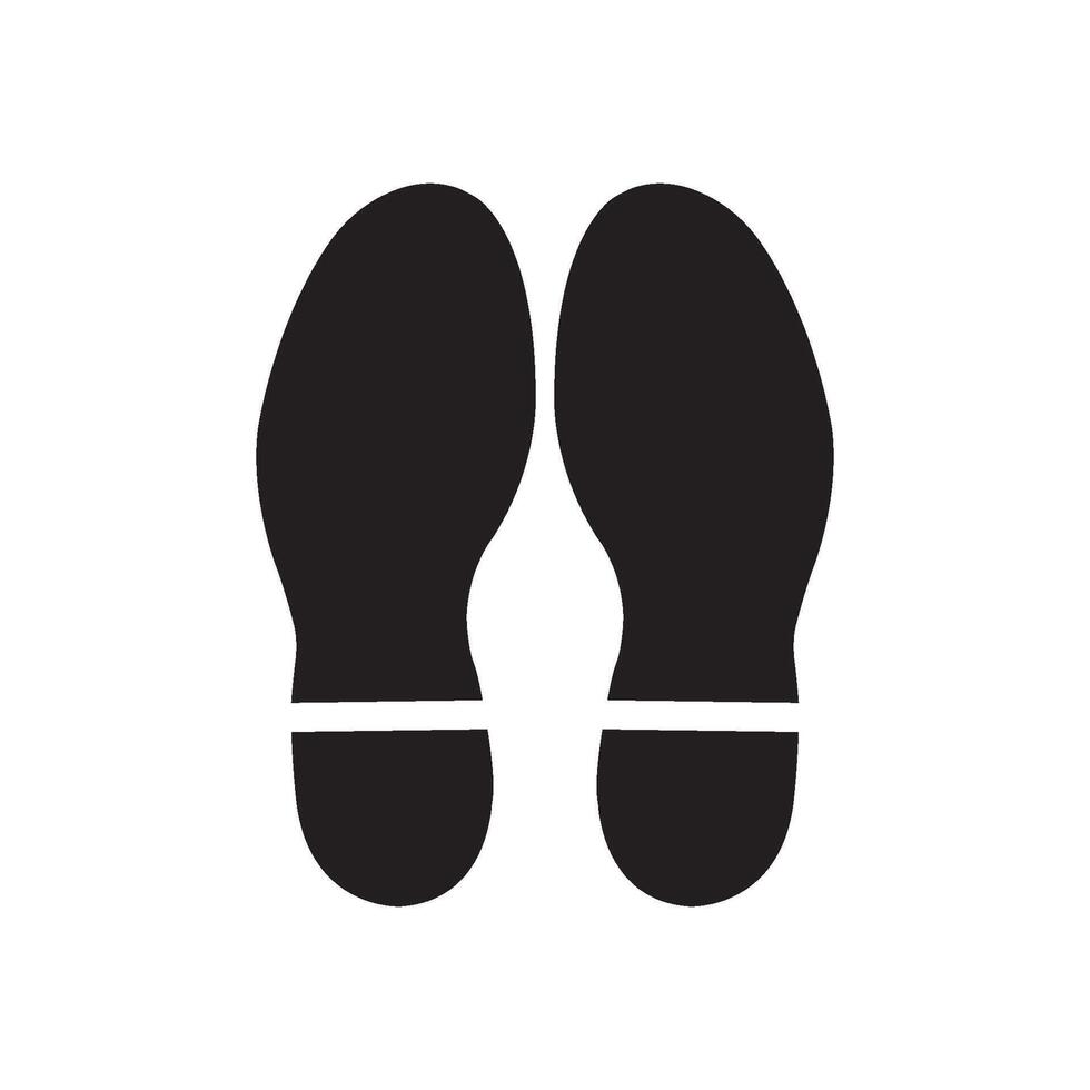 shoe sole icon vector