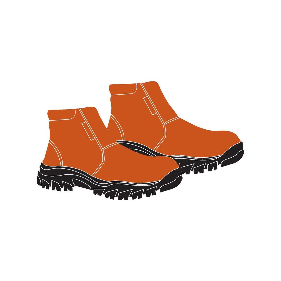 safety shoes icon vector