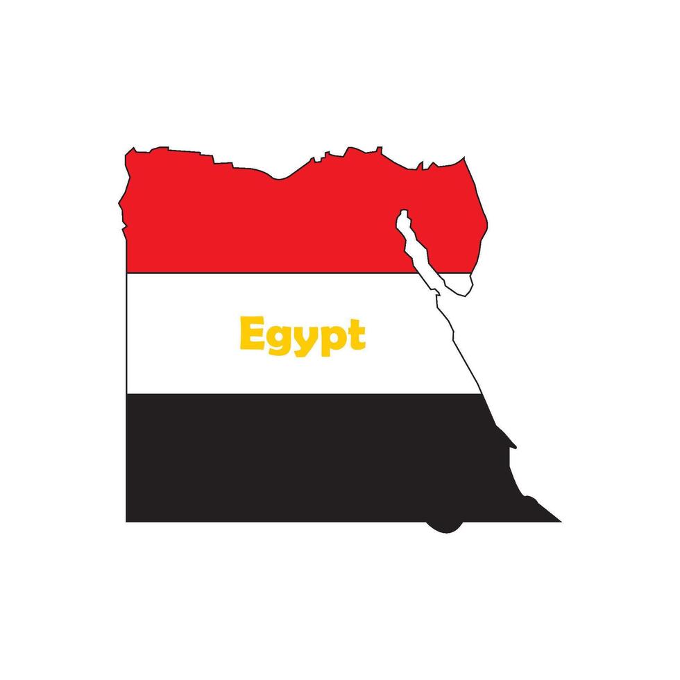 egypt map icon vector