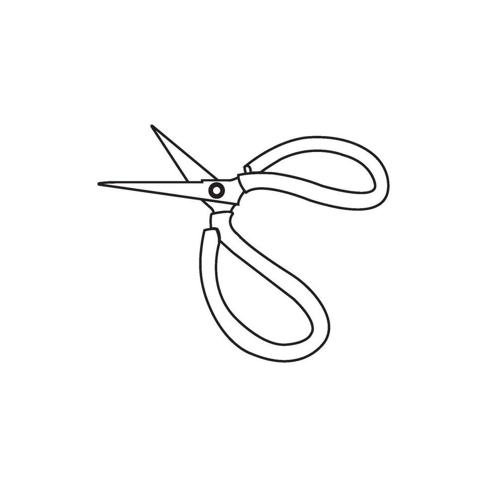 scissors icon design vector