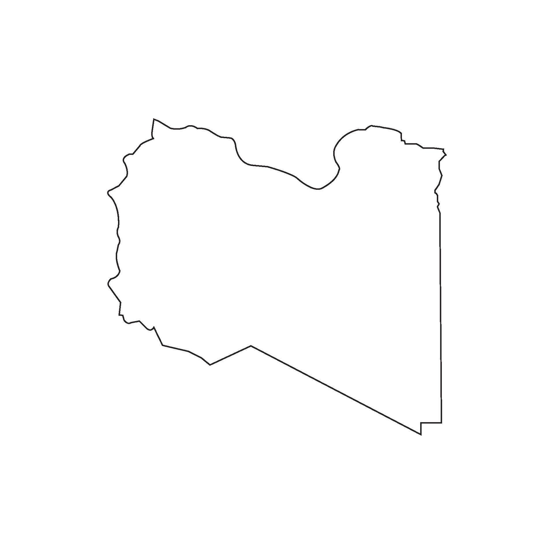 libya map icon 46596793 Vector Art at Vecteezy