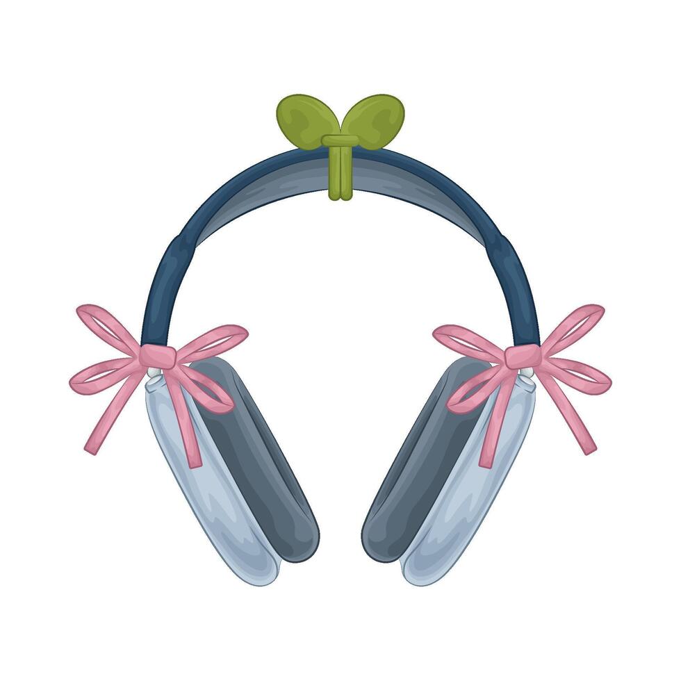 Illustration of headphone vector