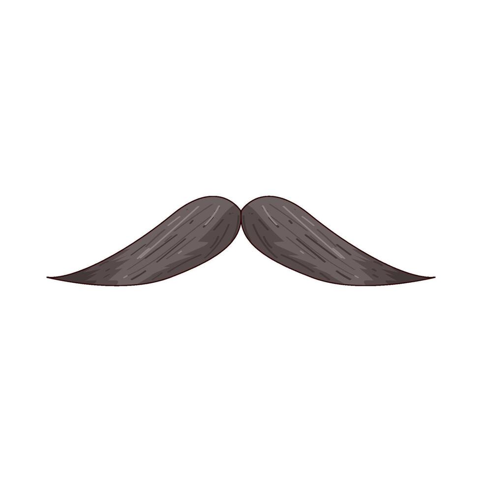 Illustration of mustache vector