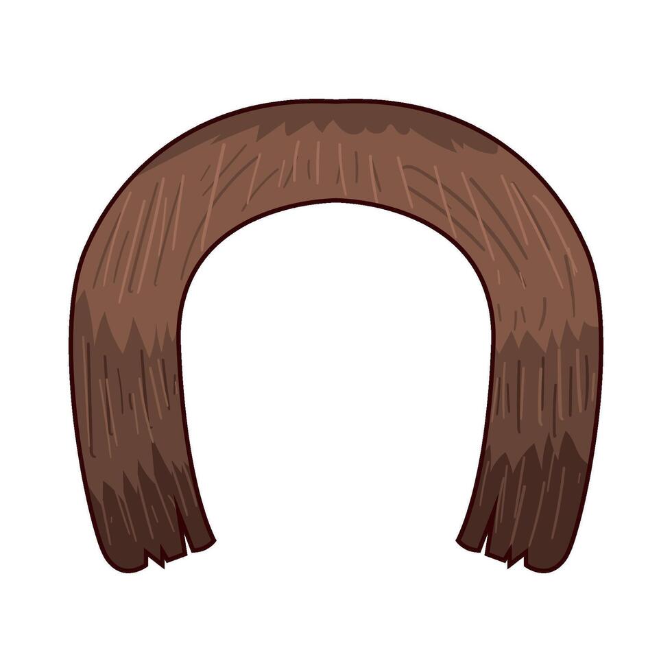 Illustration of mustache vector