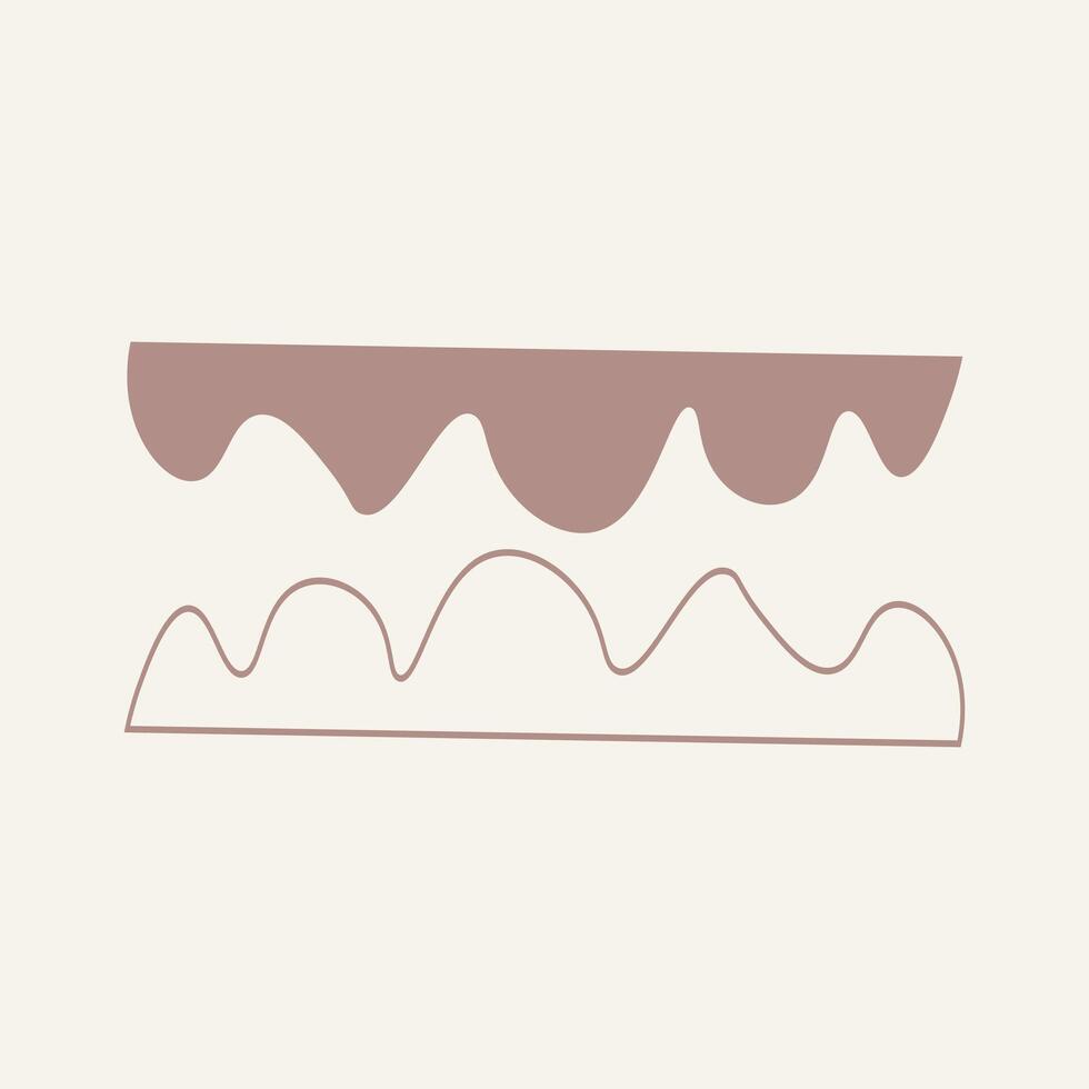 Minimal doodle frame element vector