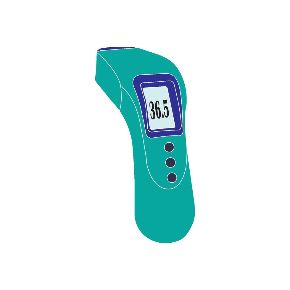 digital thermometer icon vector