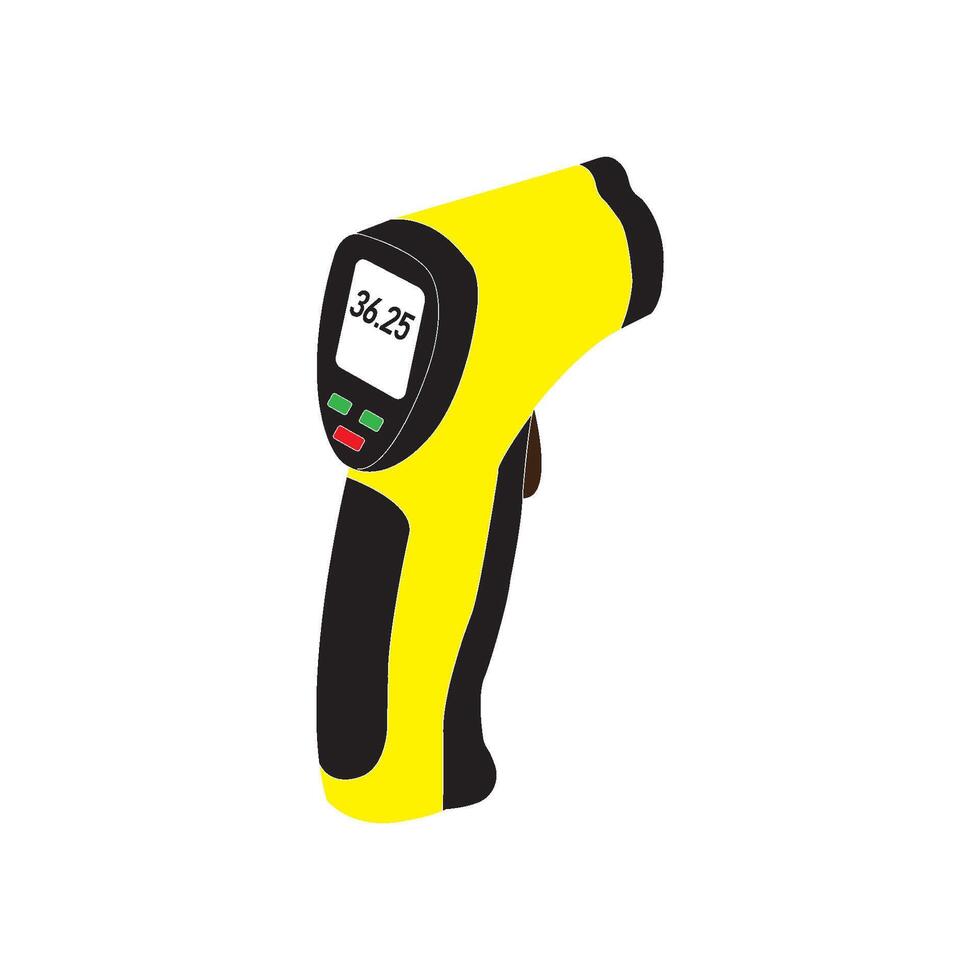 digital thermometer icon vector