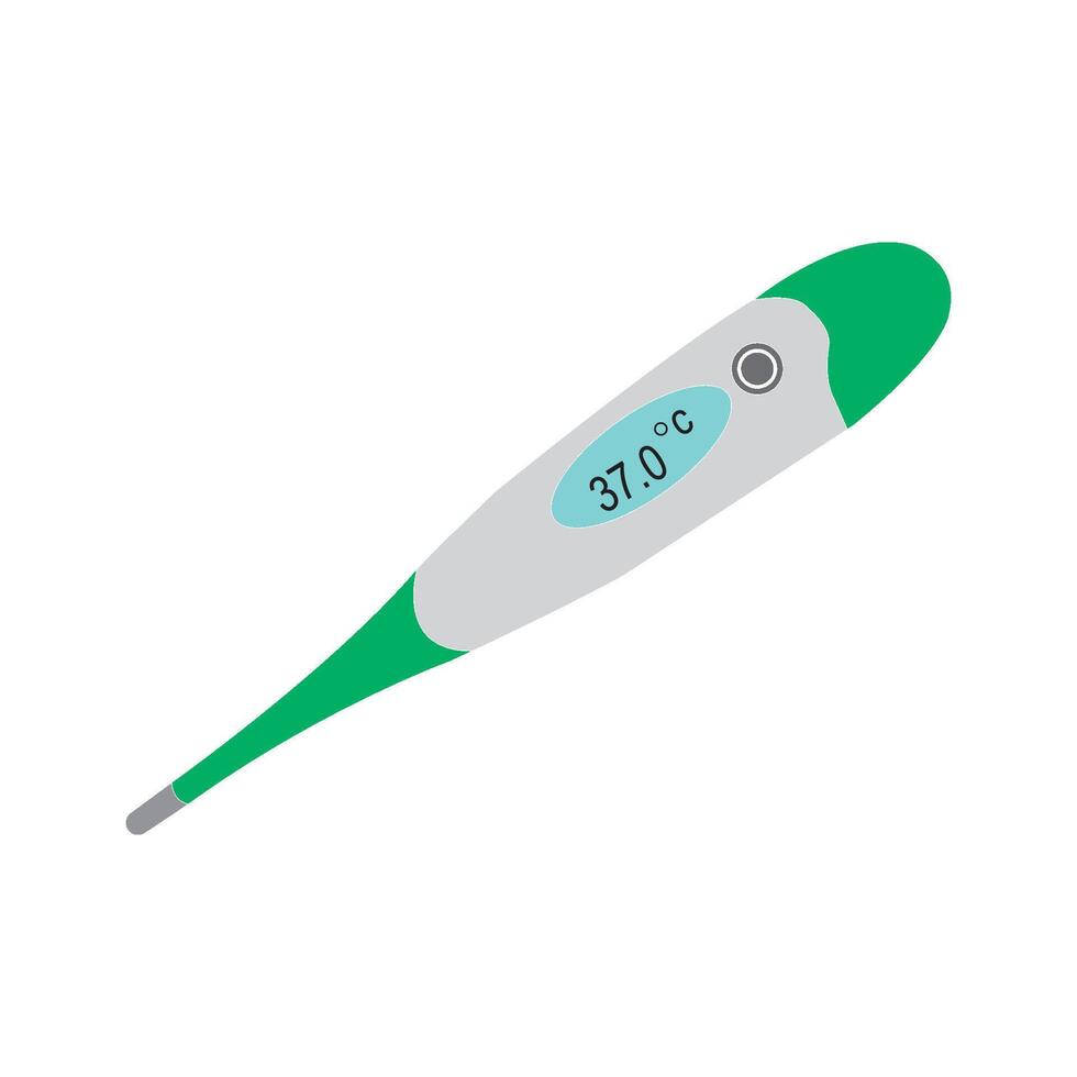 digital thermometer icon vector